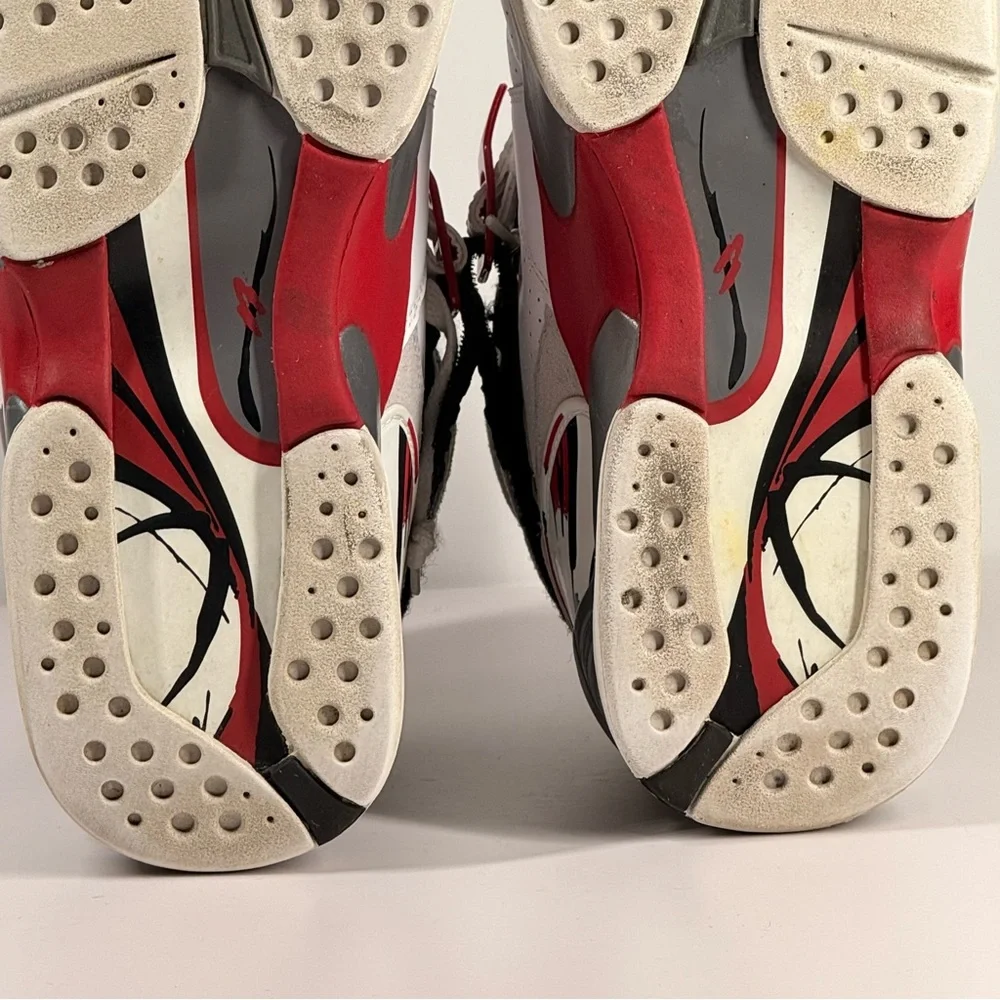 Air Jordan 8 Retro Bugs Bunny White Black True Red Men's Size 12 - 305381-103 - Picture 14 of 15